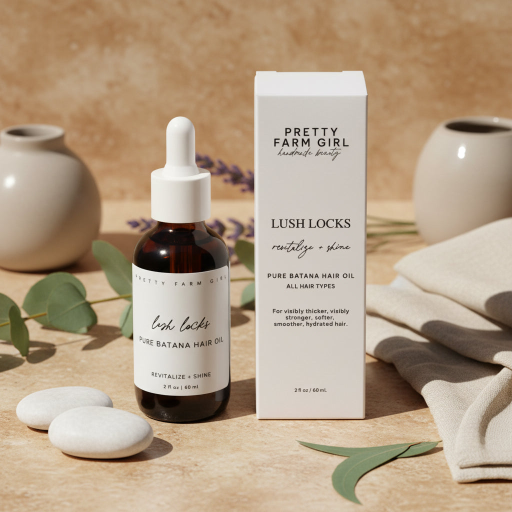 Lush Locks - 100% Pure Natural Batana Hair Oil