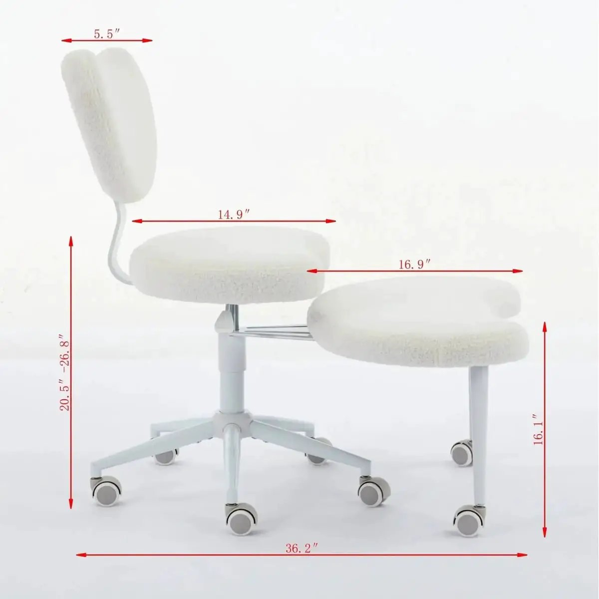 Meditation Chair Cross Legged With Lumbar Support For Plus