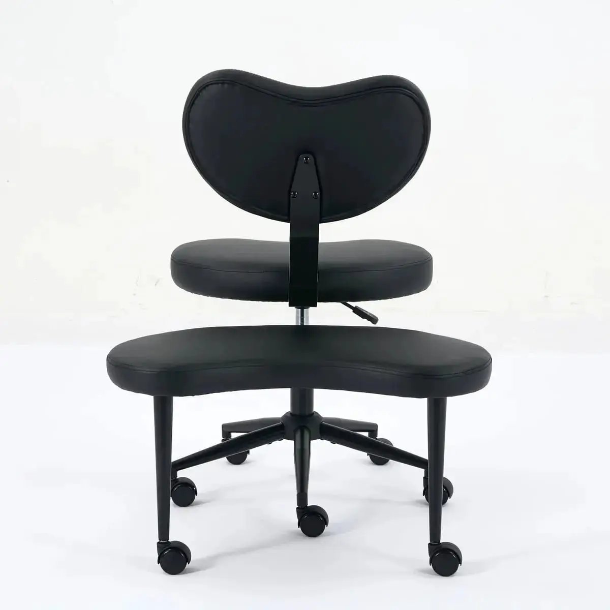 Plus Size Meditation Chair With Wheels Cross Legged Design