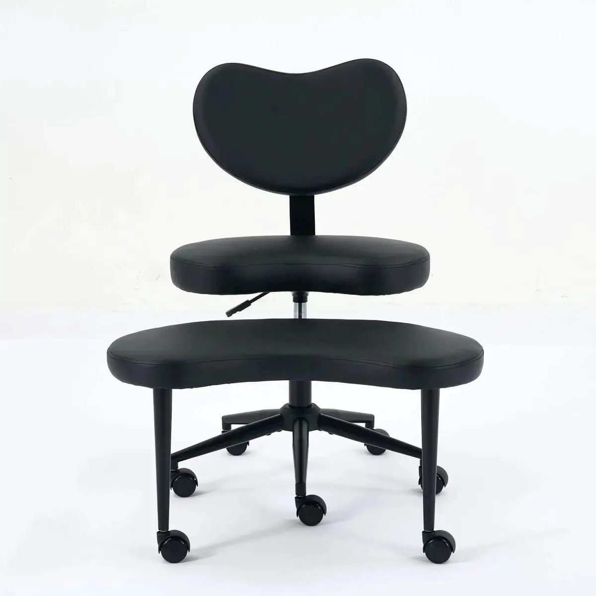 Plus Size Meditation Chair With Wheels Cross Legged Design