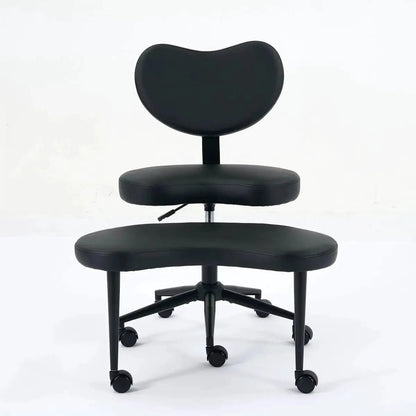 Plus Size Meditation Chair With Wheels Cross Legged Design