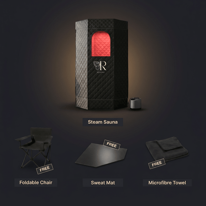 Red Light Therapy Sauna · Half Price of $399 SaunaPro | RevivPro