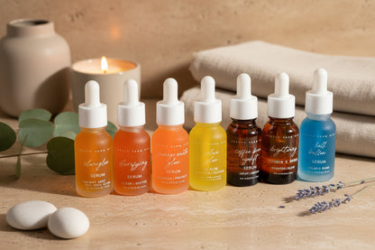 Daily Glow Serum Bundle Organic Pressed Nourishing Serums