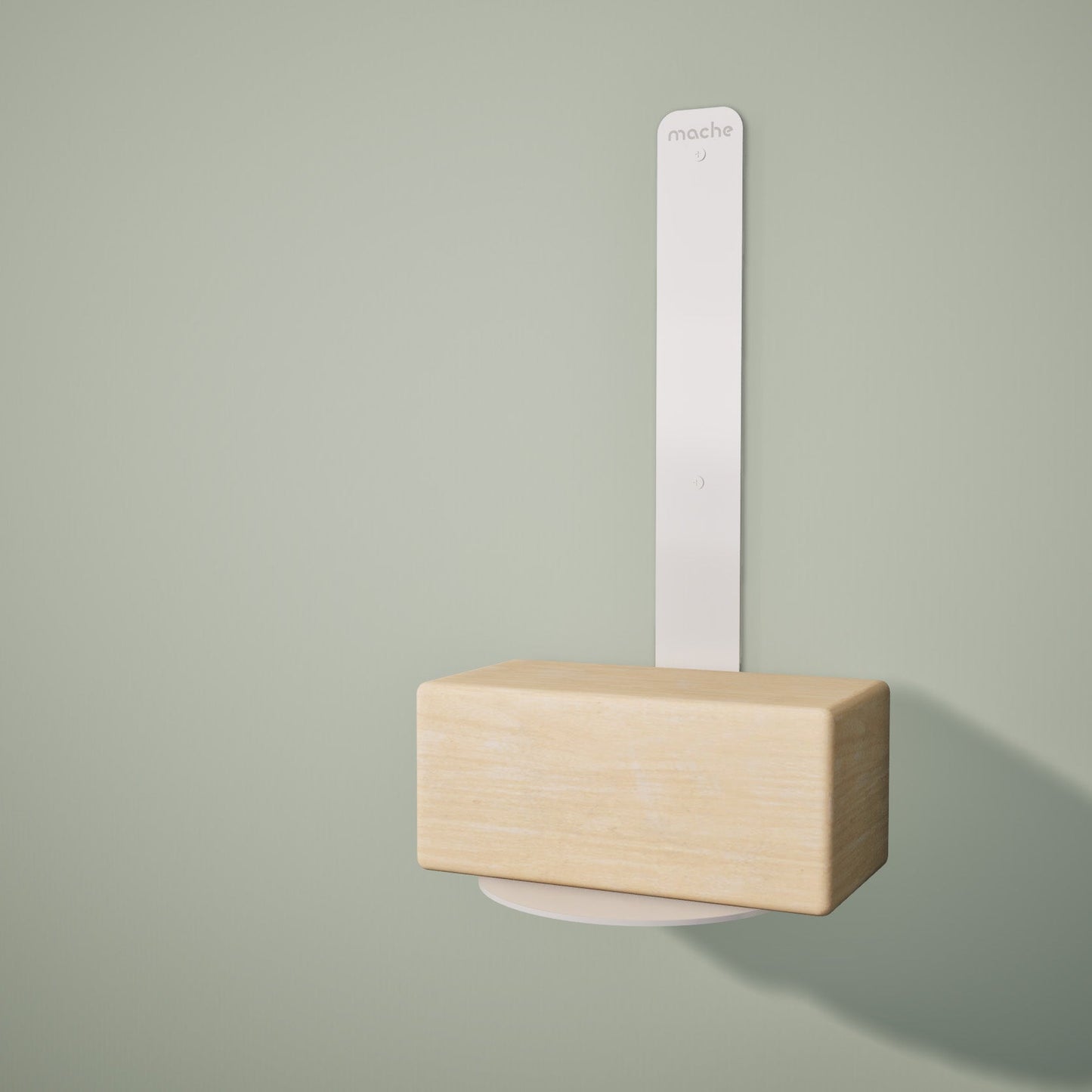 Yoke Yoga Block Bracket | White