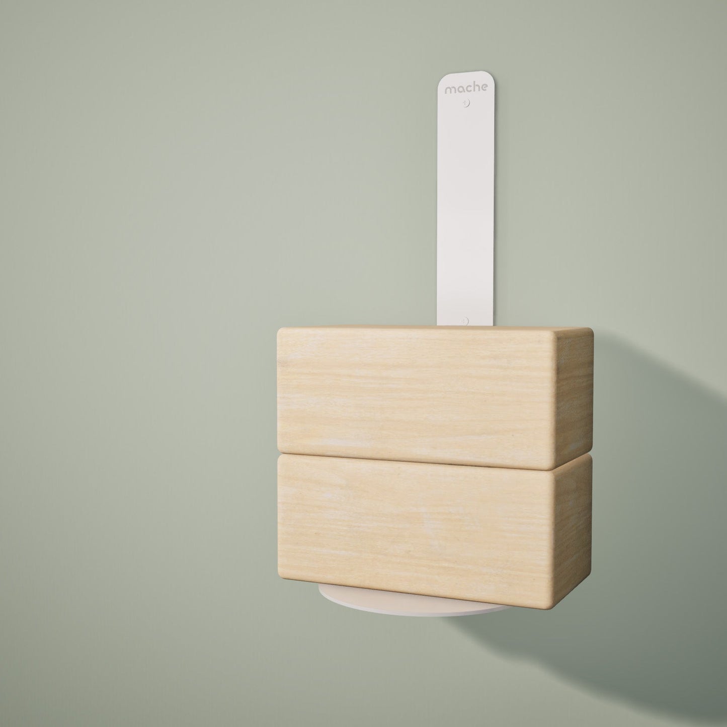 Yoke Yoga Block Bracket | White