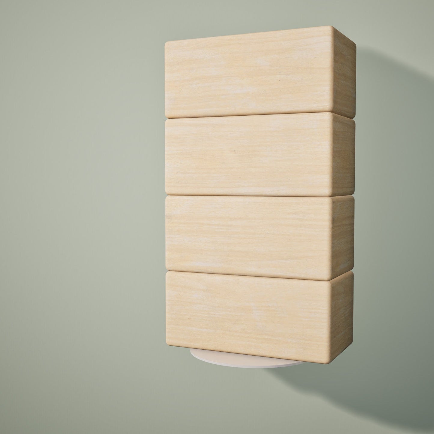 Yoke Yoga Block Bracket | White