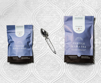 Fertile Mama Fertility Tea, Bath Soak & Meditation Bundle
